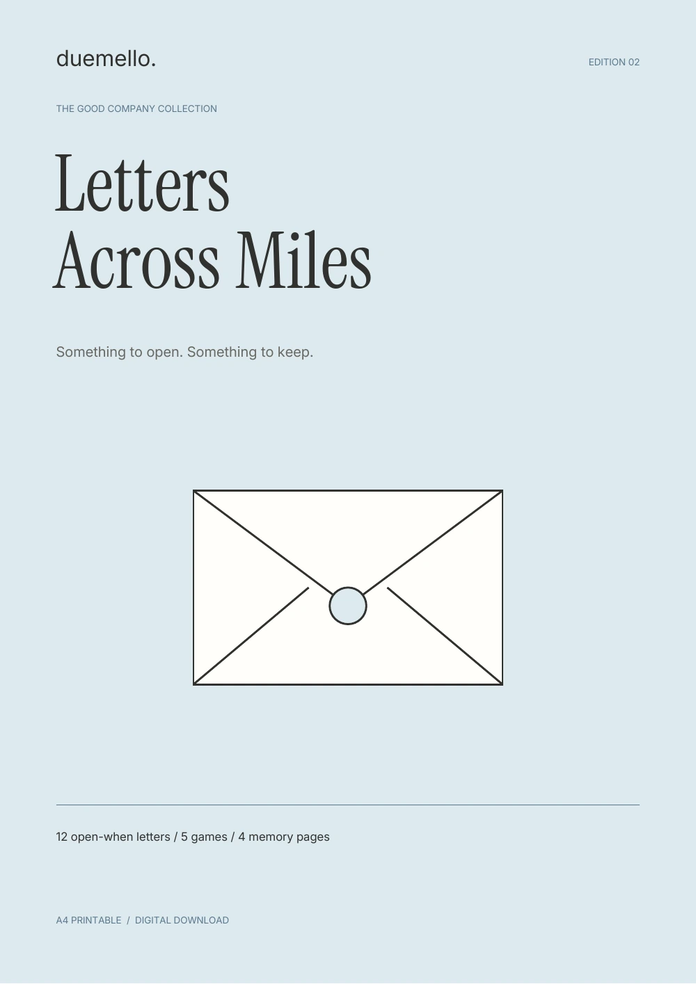 Letters Across Miles PDF cover